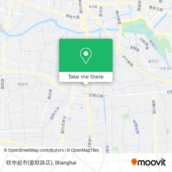 联华超市(盈联路店) map