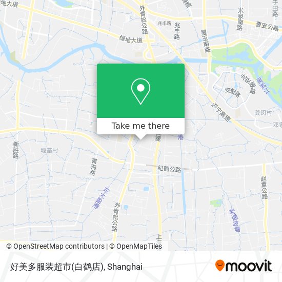 好美多服装超市(白鹤店) map