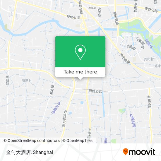 金勺大酒店 map