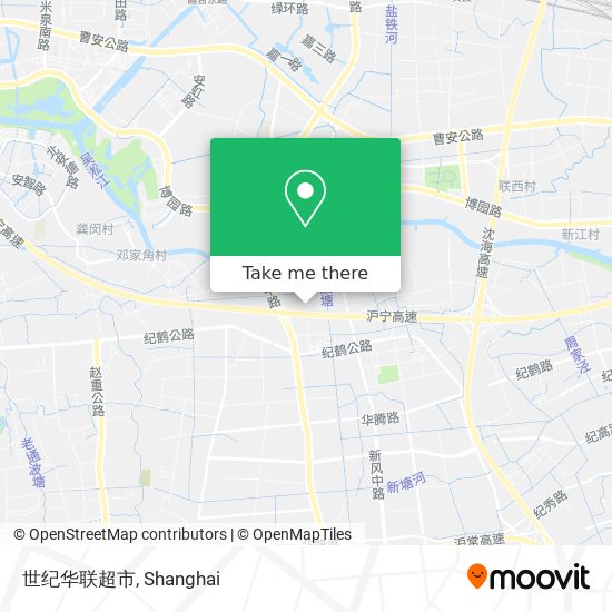 世纪华联超市 map