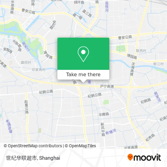 世纪华联超市 map