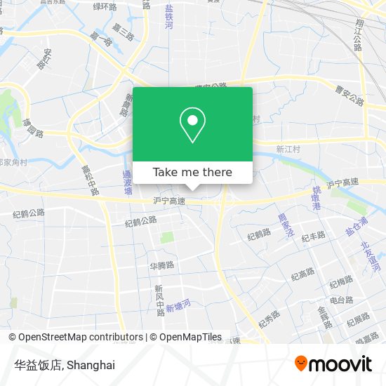 华益饭店 map
