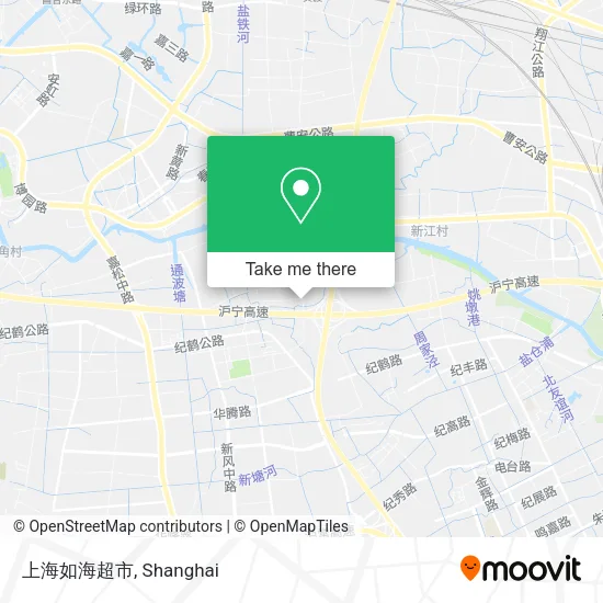 上海如海超市 map