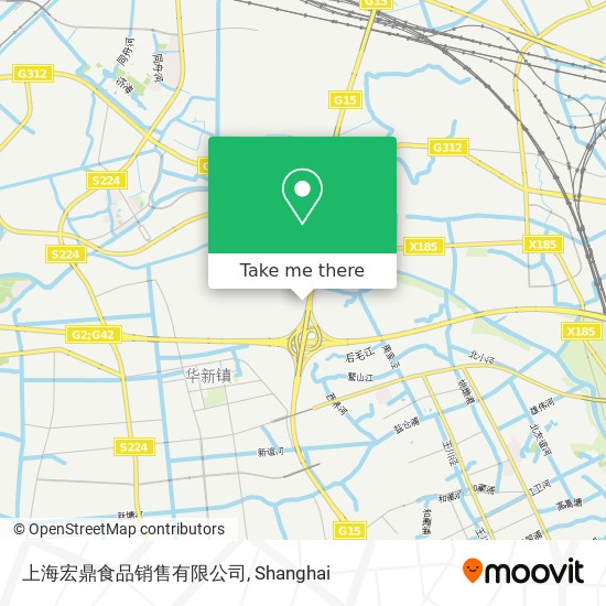 上海宏鼎食品销售有限公司 map