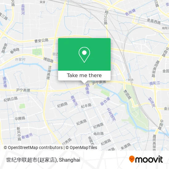 世纪华联超市(赵家店) map