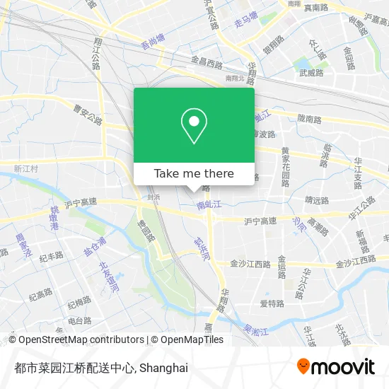 都市菜园江桥配送中心 map