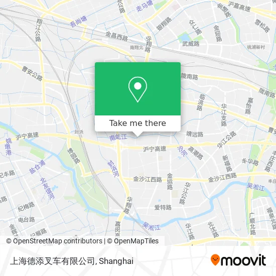 上海德添叉车有限公司 map