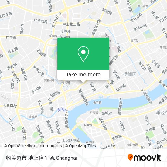 物美超市-地上停车场 map