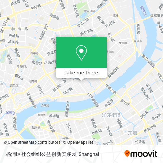 杨浦区社会组织公益创新实践园 map