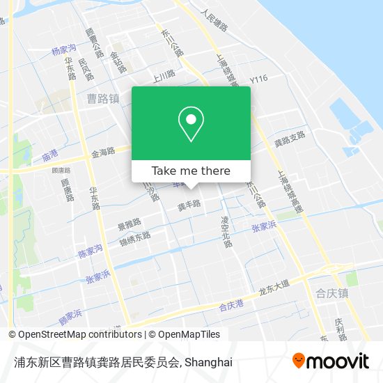 浦东新区曹路镇龚路居民委员会 map