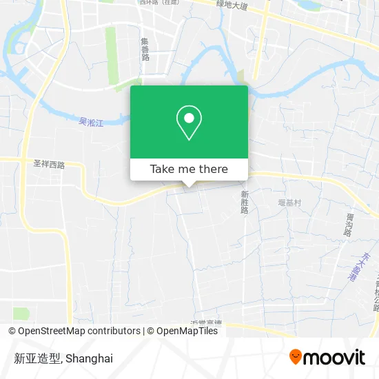 新亚造型 map