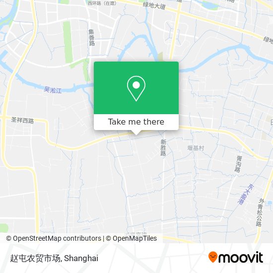赵屯农贸市场 map