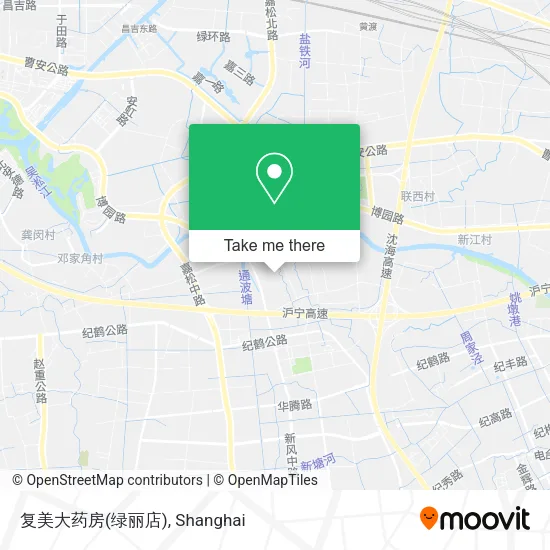 复美大药房(绿丽店) map