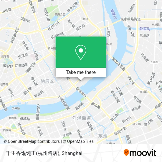 千里香馄饨王(杭州路店) map