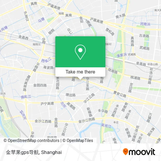 金苹果gps导航 map