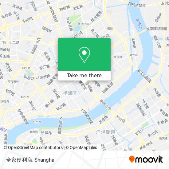 全家便利店 map