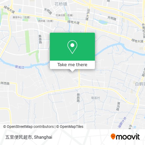 五里便民超市 map