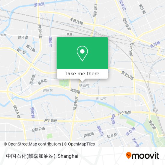 中国石化(麒嘉加油站) map