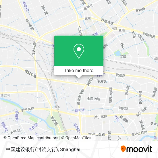 中国建设银行(封浜支行) map
