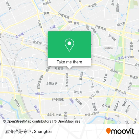 嘉海雅苑-东区 map