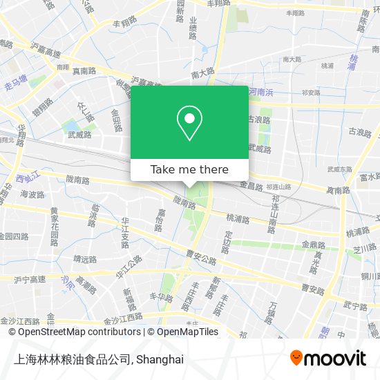 上海林林粮油食品公司 map