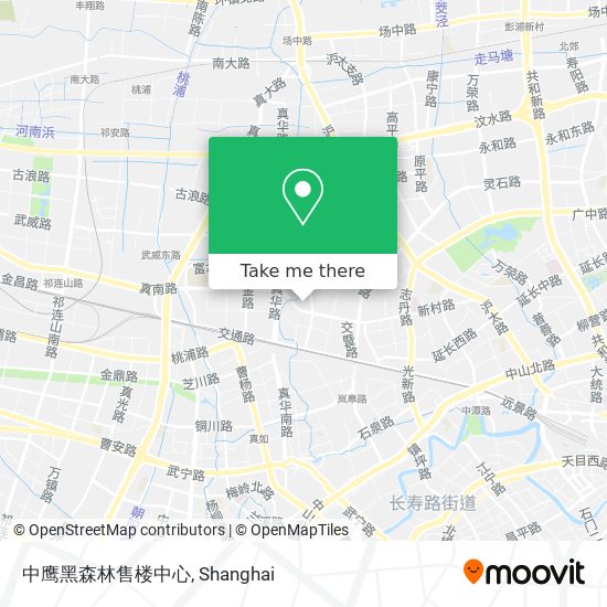 中鹰黑森林售楼中心 map