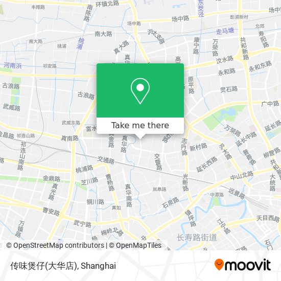 传味煲仔(大华店) map