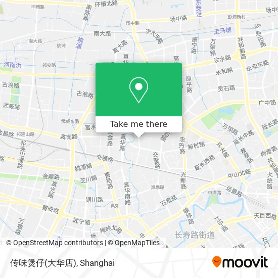 传味煲仔(大华店) map