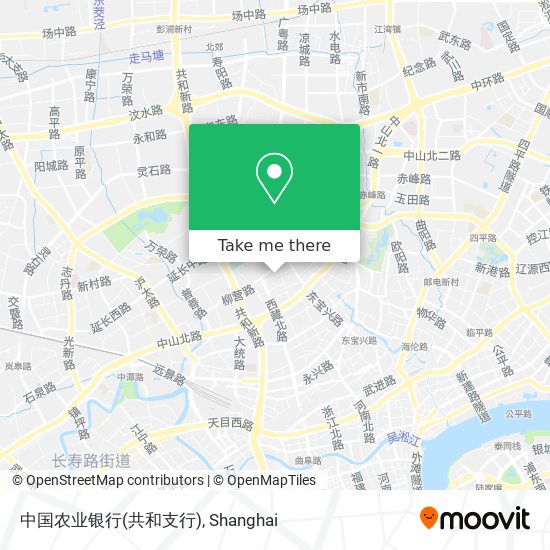 中国农业银行(共和支行) map