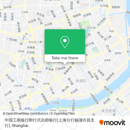 中国工商银行附行式自助银行(上海分行杨浦许昌支行) map