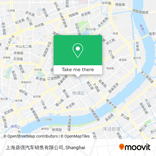 上海鼎强汽车销售有限公司 map