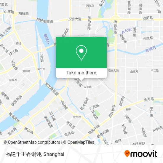 福建千里香馄饨 map