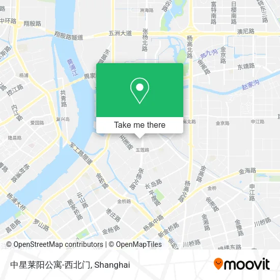 中星莱阳公寓-西北门 map