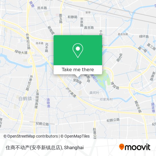 住商不动产(安亭新镇总店) map