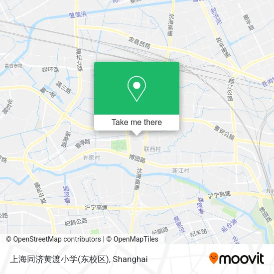 上海同济黄渡小学(东校区) map