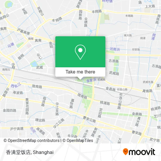 香满堂饭店 map