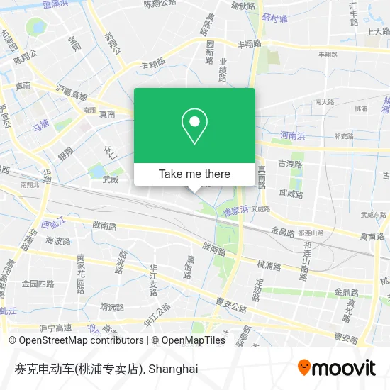 赛克电动车(桃浦专卖店) map