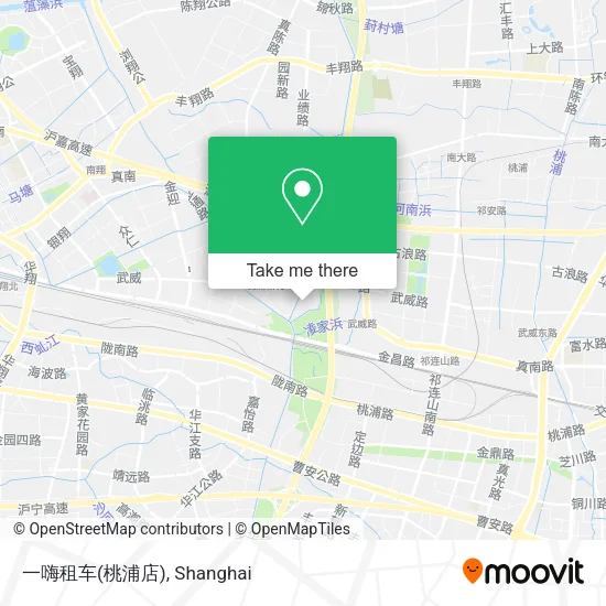一嗨租车(桃浦店) map