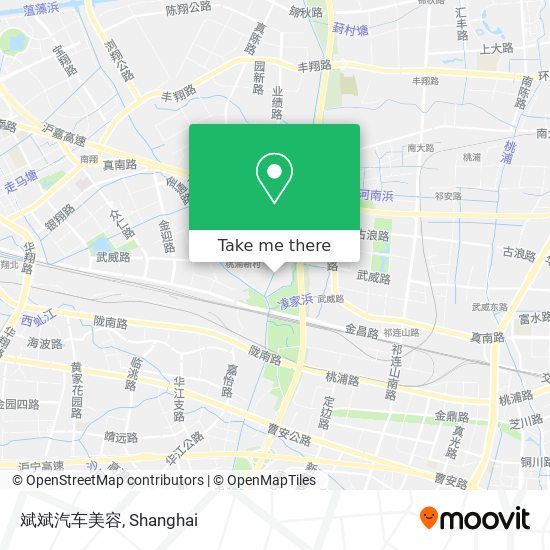 斌斌汽车美容 map