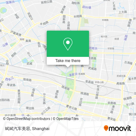 斌斌汽车美容 map