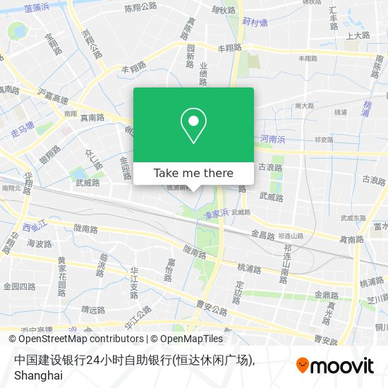 中国建设银行24小时自助银行(恒达休闲广场) map
