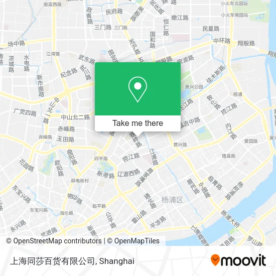 上海同莎百货有限公司 map