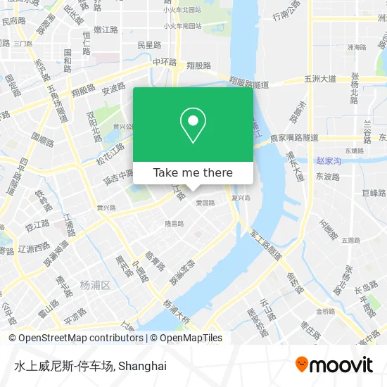 水上威尼斯-停车场 map