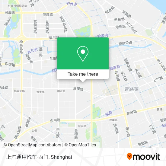 上汽通用汽车-西门 map