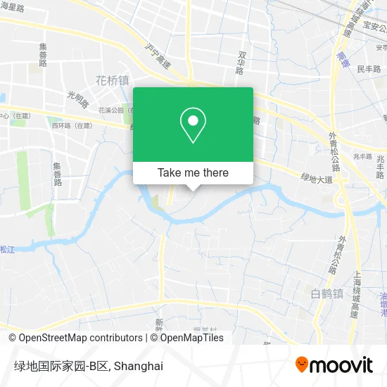 绿地国际家园-B区 map