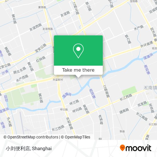 小刘便利店 map