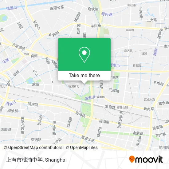 上海市桃浦中学 map