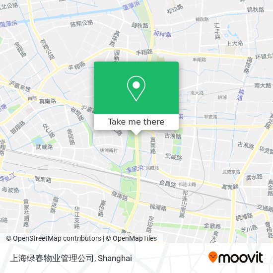 上海绿春物业管理公司 map