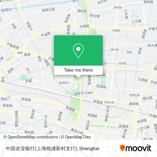 中国农业银行(上海桃浦新村支行) map