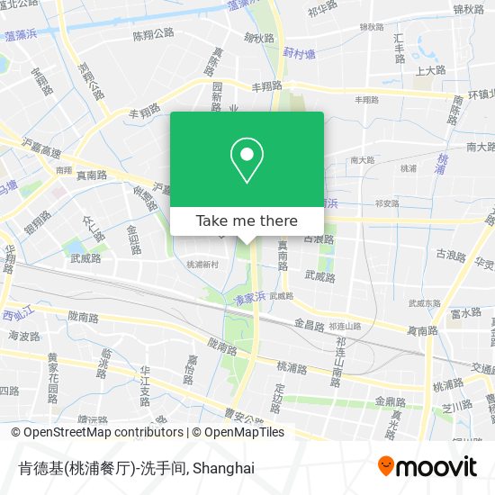 肯德基(桃浦餐厅)-洗手间 map